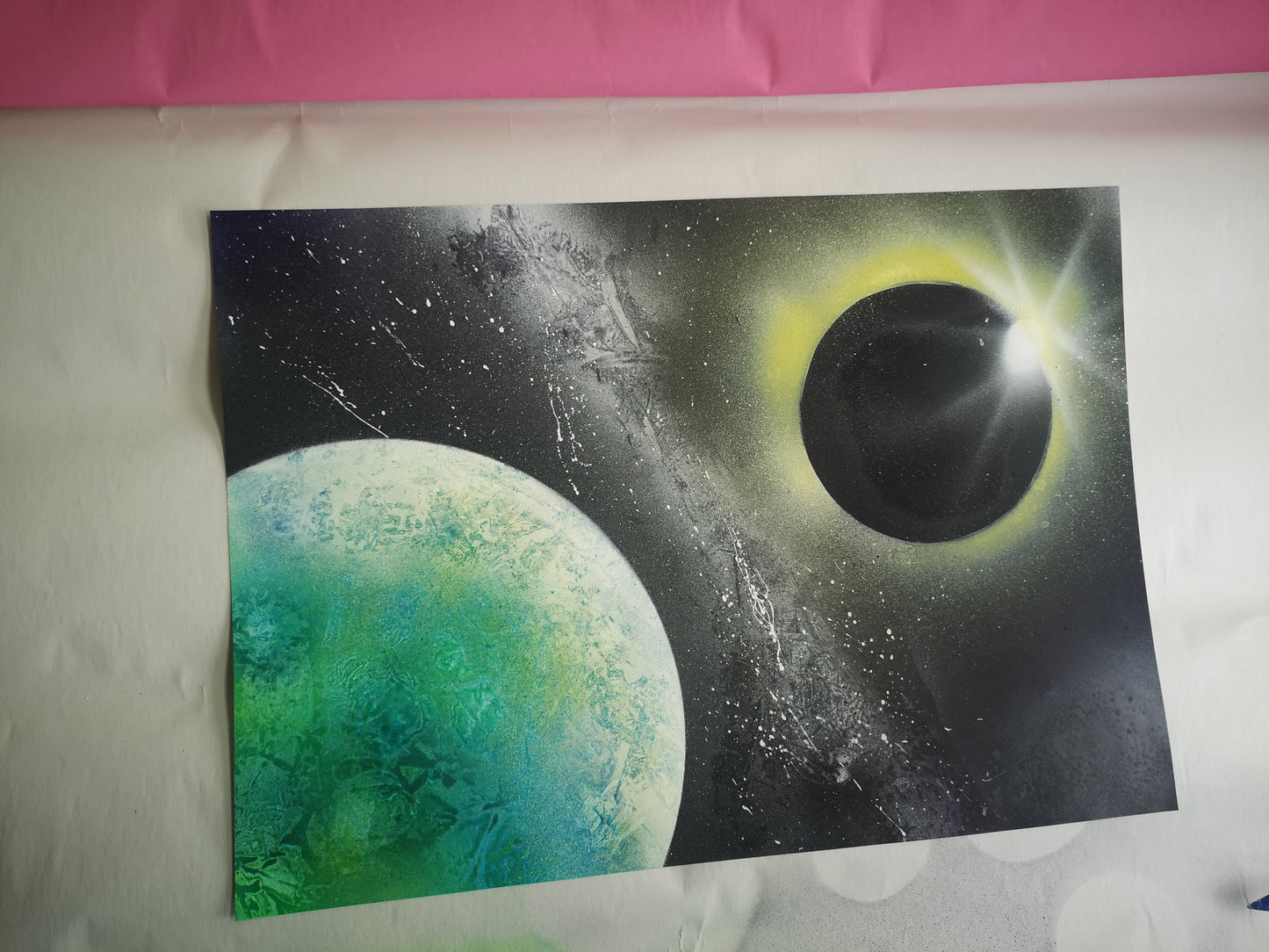 Eclipse in Space